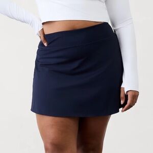Athleta Ace Tennis 15 1/2 Skort size 3x Navy Blue